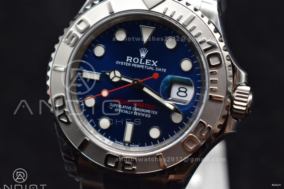 on Blue 1:1 Best VS3235 126622 Steel 904L Bracelet Yacht-Master VSF Dial Edition SS 0416